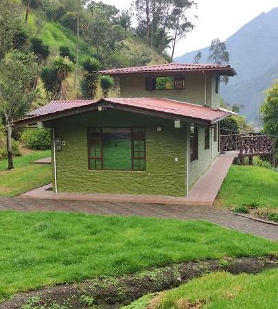 "Casa Verde" En Banos De Agua Santa Con Vista Al Volcan Tungurahua מראה חיצוני תמונה