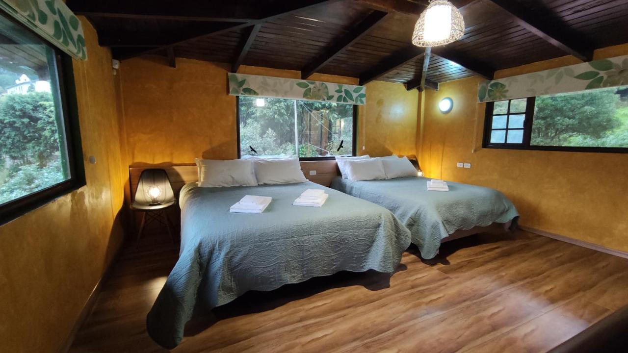 "Casa Verde" En Banos De Agua Santa Con Vista Al Volcan Tungurahua מראה חיצוני תמונה
