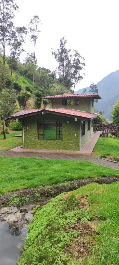 "Casa Verde" En Banos De Agua Santa Con Vista Al Volcan Tungurahua מראה חיצוני תמונה